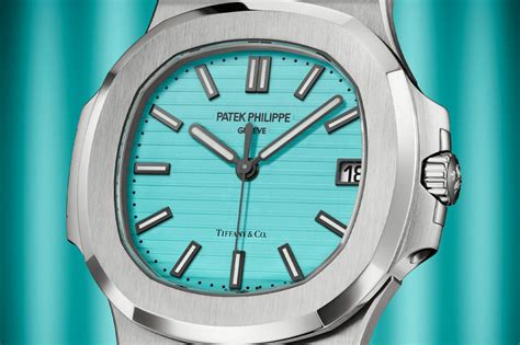 Patek Philippe tiffany watch blue